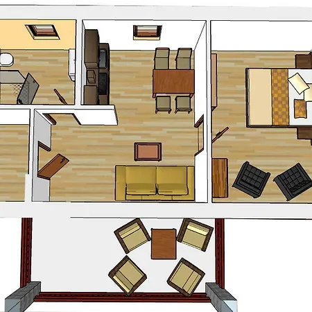 Apartment I. *